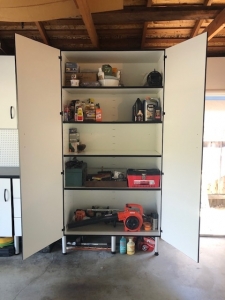 image of cabinets installed